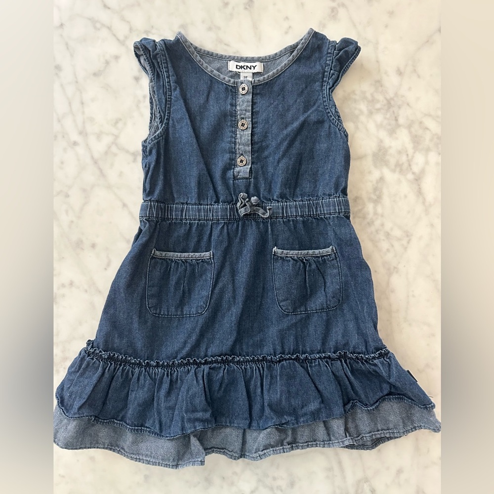 DKNY. Toddler 3T. Dress. Causal. 100%Cotton